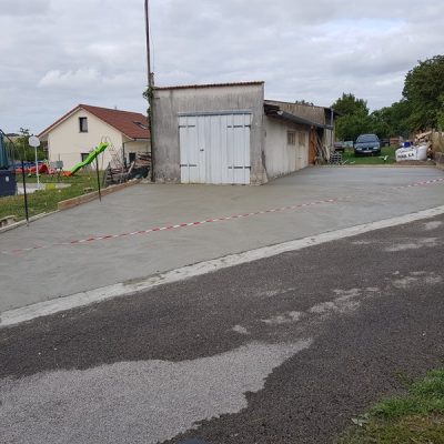 Dalle beton exterieur sur verdun Revigny-sur-Ornain 1